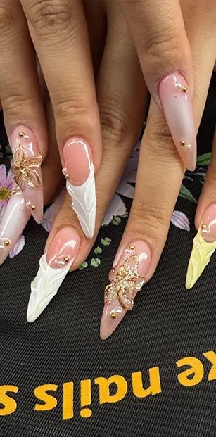 Luxe Nails Spa Manicure Gallery 4